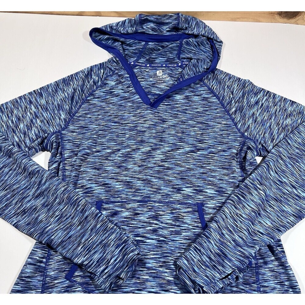 Free2B by Free Country Athletic Hoodie Performance Pullover Athleisure Women's M - Picture 3 of 7
